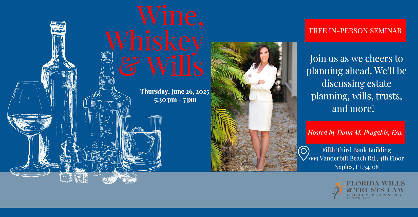 Wine, Whiskey & Wills