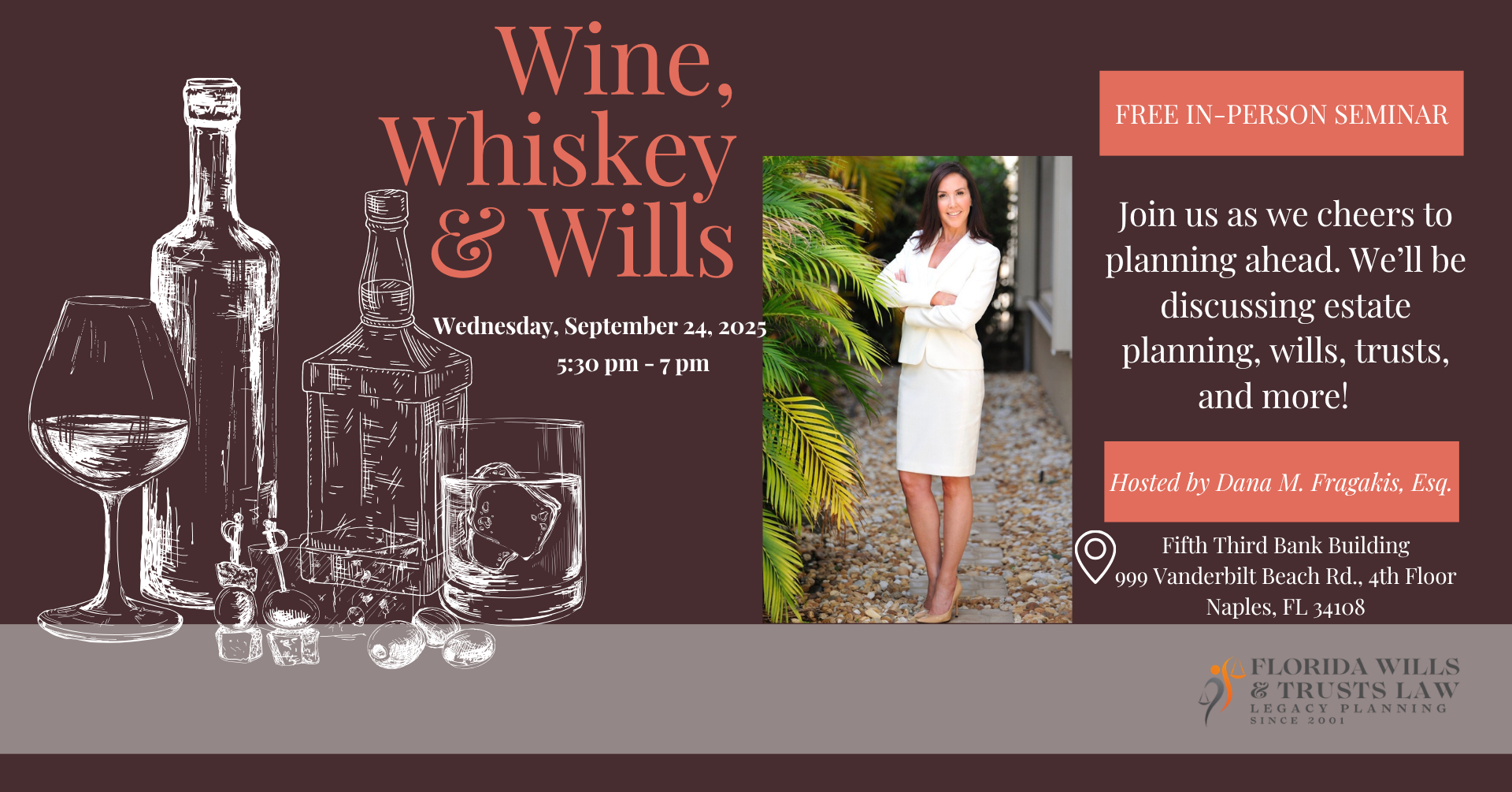 Wine, Whiskey & Wills